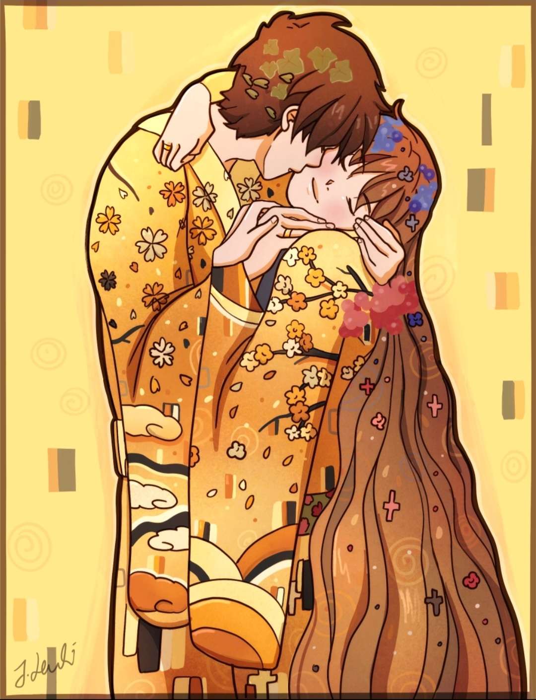 The Kiss - Kimono